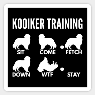 Kooiker Training Kooikerhondje Tricks Sticker